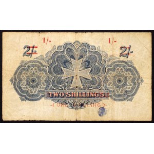 Malta, British administration, 2 Shillings 1918 (1940)