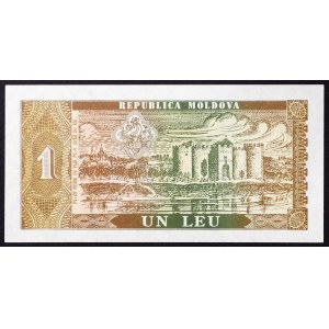 Moldova, Republic, 1 Leu 1992 (1993)