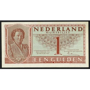 Nizozemsko, Království, 1 Gulden 08/08/1949