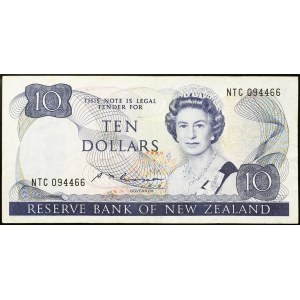 New Zealand, 10 Dollars n.d. (1985-89)