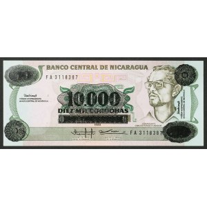 Nicaragua, Republic, 10.000 Cordobas n.d. (1988)