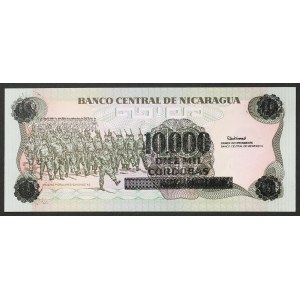 Nicaragua, Republic, 10.000 Cordobas n.d. (1988)