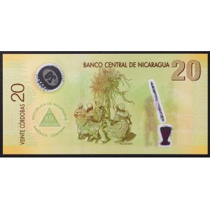 Nicaragua, Republic, 20 Cordobas n.d. (2007)