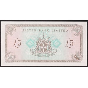 Northern Ireland, Republic, 5 Pounds 01/12/1989