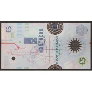 Northern Ireland, Republic, 5 Pounds 08/10/1999