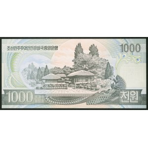 North Korea, Democratic People's Republic, 1.000 Won 2006