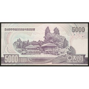 North Korea, Democratic People's Republic, 5.000 Won 2006