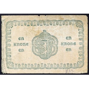 Norway, Kingdom, 1 Krone 1917