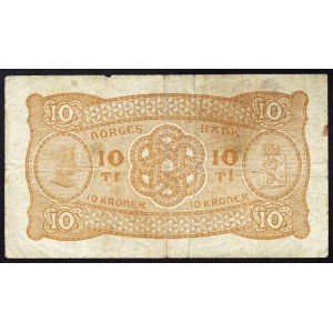 Norway, Kingdom, 10 Kroner 1942