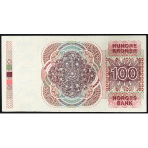 Norvège, Royaume, 100 couronnes 1989