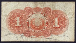 Paraguay, Republic, 1 Peso 26/12/1907