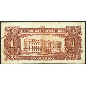 Paraguay, Republic, 1 Guarani 05/10/1943