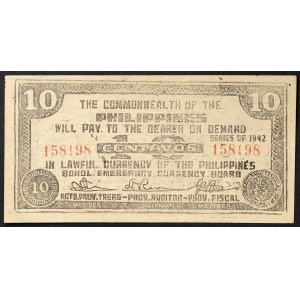 Philippines, Commonwealth, 10 Centavos 1942