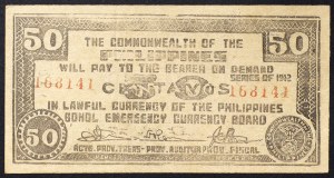 Philippines, Commonwealth, 50 Centavos 1942