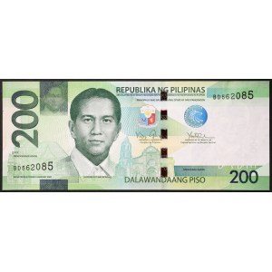 Philippines, Republic, 200 Piso 2015