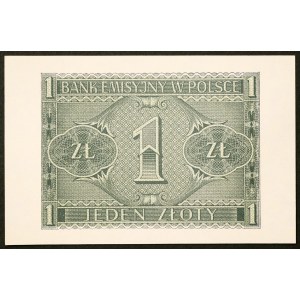 Poland, German Occupation, 1 Zlotych 01/08/1941
