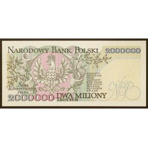 Poland, Republic, 2.000.000 Zlotych 1993