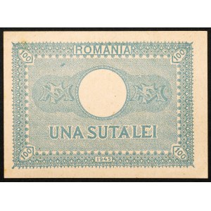 Romania, Kingdom, 100 Lei 1945
