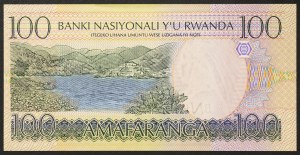 Rwanda, Republic, 100 Francs 01/09/2003