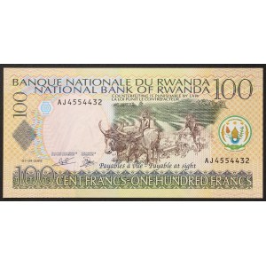 Ruanda, Republik, 100 Francs 01/09/2003