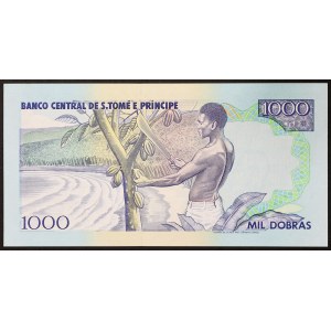 Saint Thomas and Prince Island, Republic, 1.000 Dobras 26/08/1993