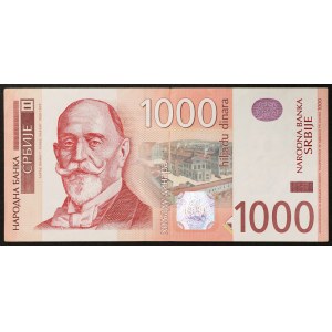 Serbia, Republic, 1.000 Dinara 2003