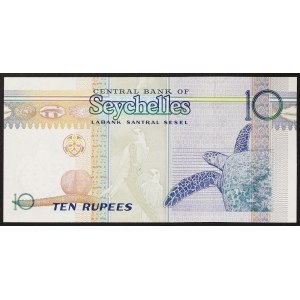Seychelles, République, 10 roupies n.d. (1998)
