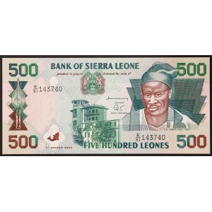 Sierra Leone, Republik, 500 Leones 01/03/2003