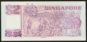 Singapore, 2 Dollars 1997