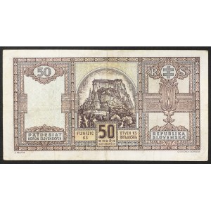 Slovakia, First Republic, 50 Korun 15/10/1940