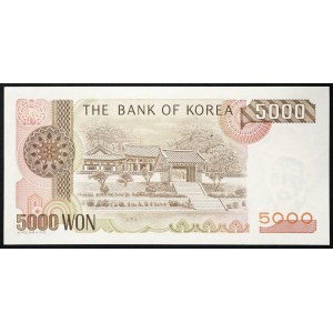 South Korea, Republic, 5.000 Won n.d. (1983)