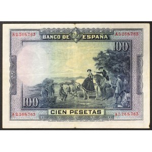Espagne, Royaume, 100 Pesetas 15/08/1928