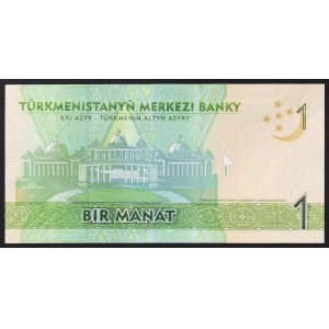 Turkmenistan, Republic, 1 Manat 2014