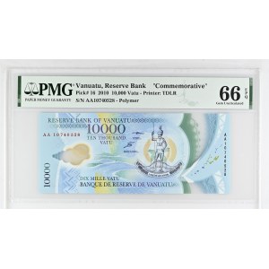Vanuatu, Republika, 10.000 Vatu 2010