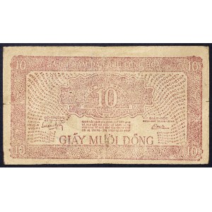 North Vietnam, First northern đồng, 10 Dong n.d. (1948)