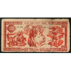 North Vietnam, First northern đồng, 100 Dong n.d. (1948)