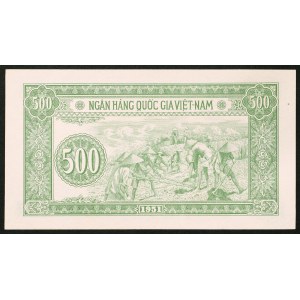 North Vietnam, Second northern đồng, 500 Dong 1951