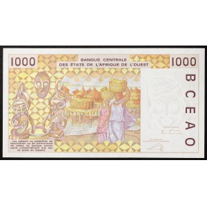 West African States, Federation, Senegal K, 1.000 Francs n.d. (2002)