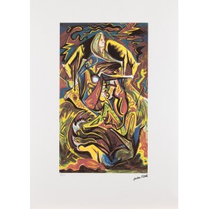 Jackson Pollock (1912-1956), Kompozycja z kobietą