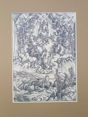 Albrecht Durer (1471-1528), Apokalipsa: Św. Jan przed Bogiem i Starszyzną