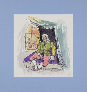 Mieczysław JAGOSZEWSKI (1897-1987), Scena erotyczna