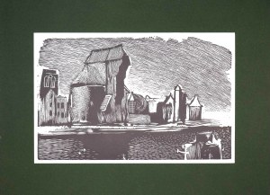 Zdzisław Król (1921 - 2002), Żuraw w Gdańsku