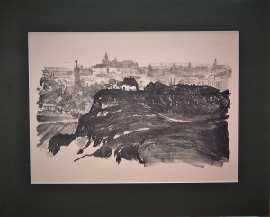 Jan Kanty Gumowski (1883-1946), Kraków-widok od południa,1926