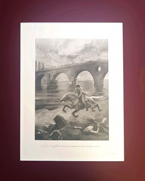 Jan Styka (1858 - 1925), Ryzykując życiem w każdej chwili…, 1901