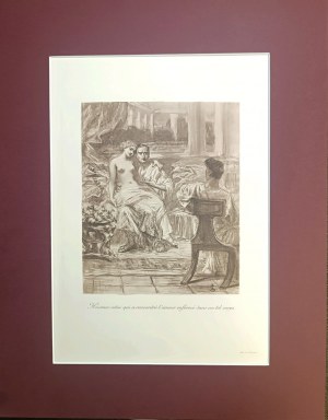 Jan Styka (1858 - 1925), Szczęśliwy, spotkał miłość w takim ciele...,1901