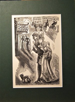 Janina Konarska (1900-1975), Na spacerze, 1938