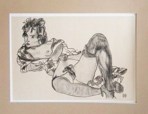 Egon Schiele (1890-1918), Prowokatorka, 1978 (1918)