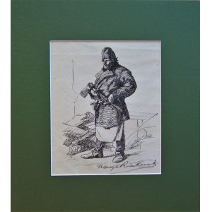 HENRYK RODAKOWSKI (1823 - 1894), DRWAL