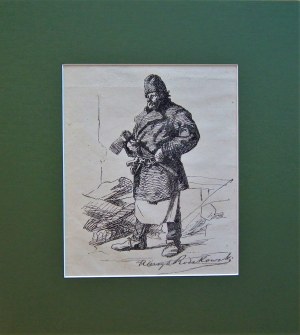 HENRYK RODAKOWSKI (1823 - 1894), DRWAL