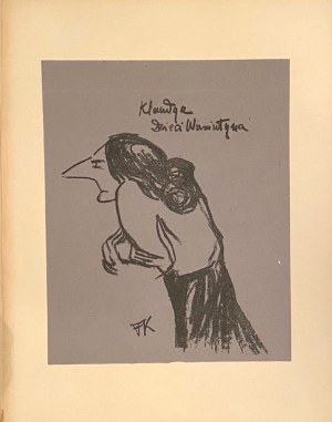 Karol Frycz (1877 Cieszkowy - 1963 Kraków), Stanisława Wysocka jako Klaudia w sztuce Dzieci Waniuszyna, z teki Melpomeny, 1904